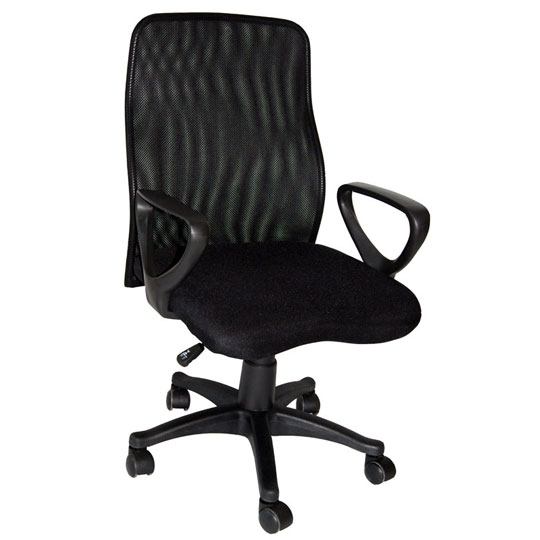 Silla Operativa Ergo 1420 Respaldo En Malla Y Asiento En Tela Mesh