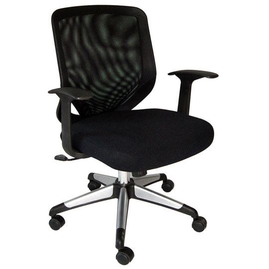 Silla Ejecutiva Ergo 4245 Respaldo En Malla Y Asiento En Tela