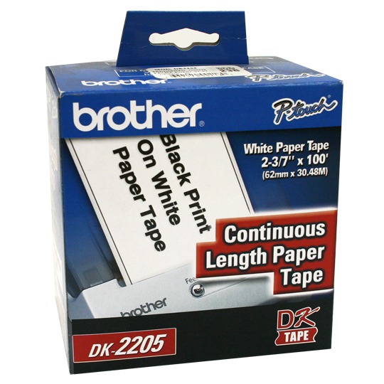 Etiqueta Brother De Película De Longitud Continua Dk2205