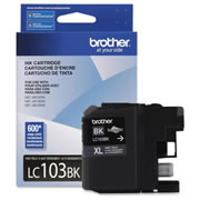 Cartucho Brother De Tinta Negra Lc103Bk