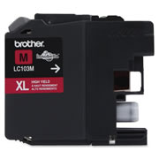 Cartucho Brother De Tinta Magenta Lc103M