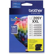 Cartucho Brother Color Amarillo Lc205Y