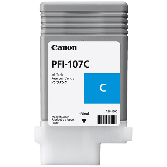[CAN-TIN-107C] Tanque De Tinta Canon Pfi-107 Cyan