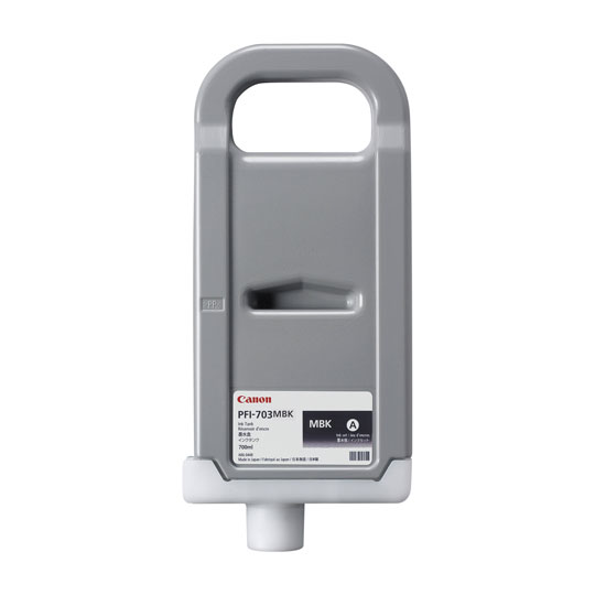 Tanque De Tinta Canon Pfi-703 Negro Mate