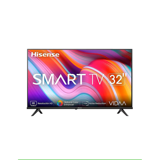 Pantalla Hisense De 32 Pul, Smart Hd Vidaa, 32A45Kv 