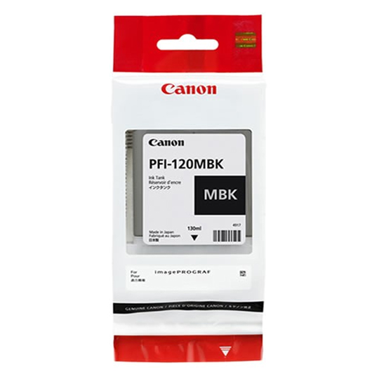 Tanque De Tinta Canon Pfi-120 Negro Mate