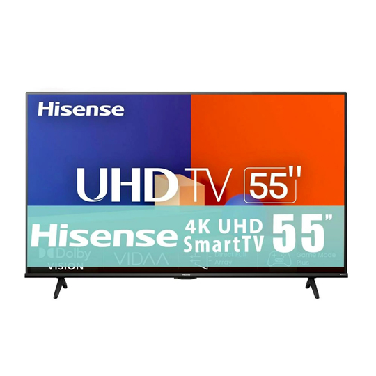 Pantalla Hisense De 55 Pul, Smart 4K Uhd