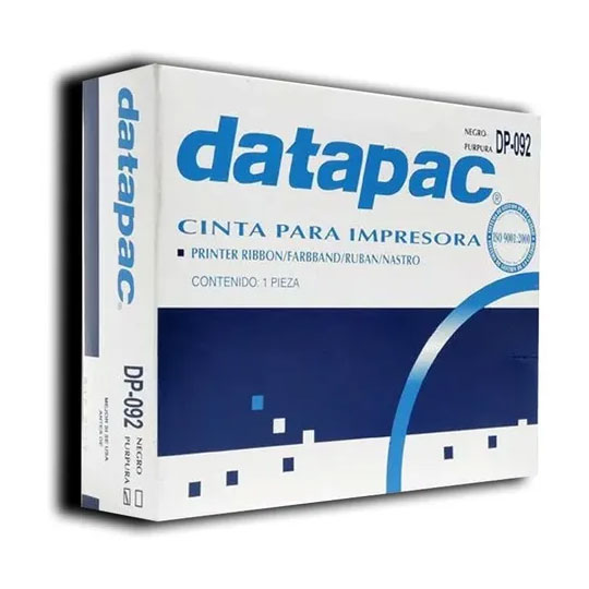 Cinta Datapac Negra Para Impresora DP-092
