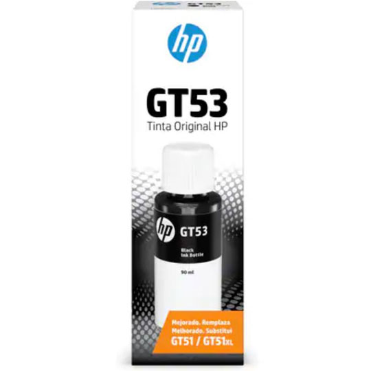 Hp Gt53 Black Original Ink Bottle