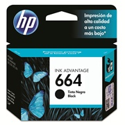 Cartucho De Tinta Negra Hp 664 Advantage