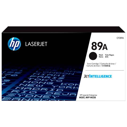 Hp 89A Black Laserjet Toner Cartridge