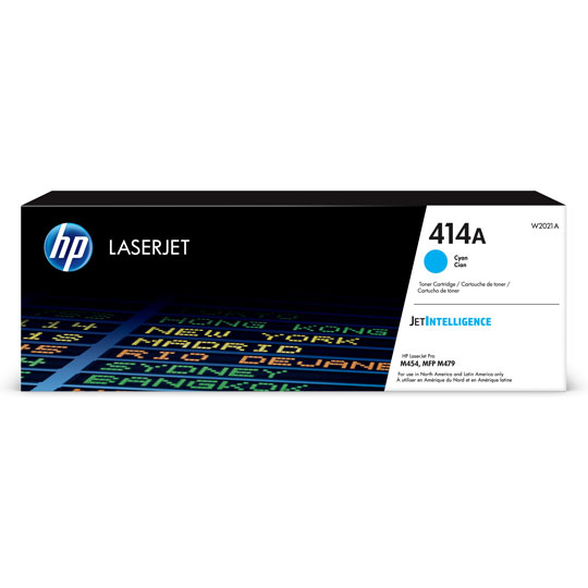 Hp 414A Cyan Laserjet Toner Cartridge