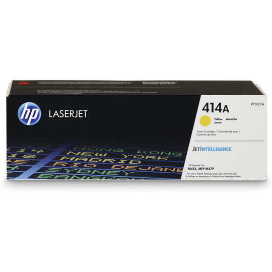 Hp 414A Yellow Laserjet Toner Cartridge