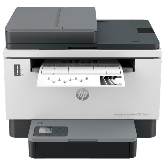 Multifuncional Hp De TÃ³ner Continuo MonocromÃ¡tico, Laserjet Tank 2602Sdw