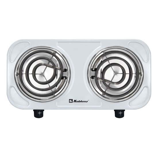 Parrilla Eléctrica 2 Quemadores Espiralp