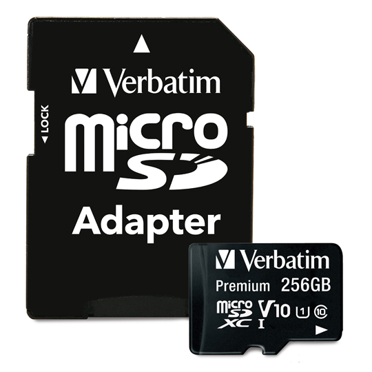 Microsdxc Premium Verbatim 256Gb Clase 1