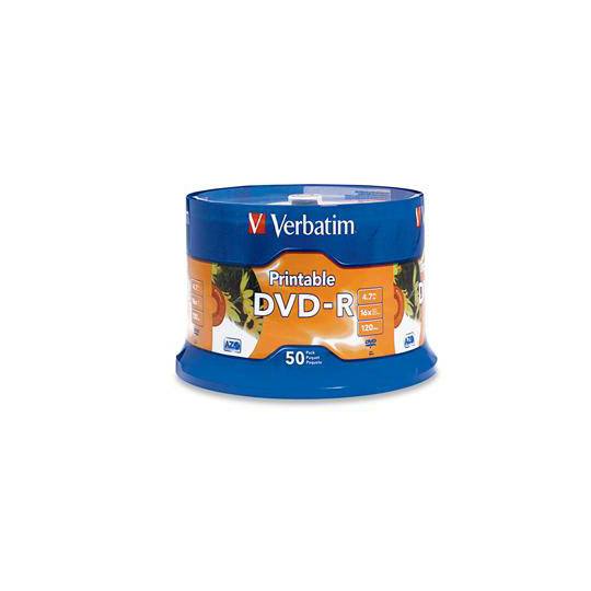 Disco Verbatim Dvd-R 4.7Gb 16X Blanco, I