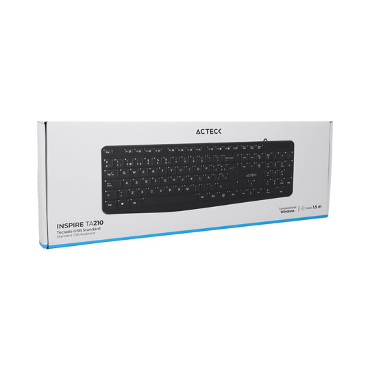 Teclado Acteck Alámbrico