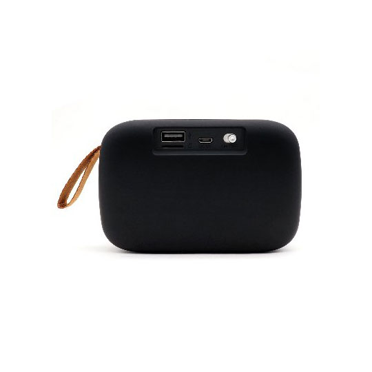 Bocina Bluetooth Brobotix Fm Usb Negro