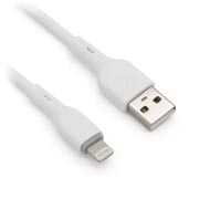 Cable Lightning Brobotix 1Mt Pvc Blanco