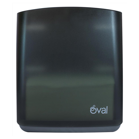Despachador Toalla Interdoblada Larga En Z, Oval Color Humo
