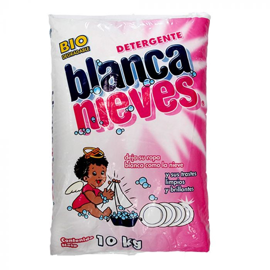 Detergente Multiusos Biodegradable En Polvo Blanca Nieves De 1 Kg