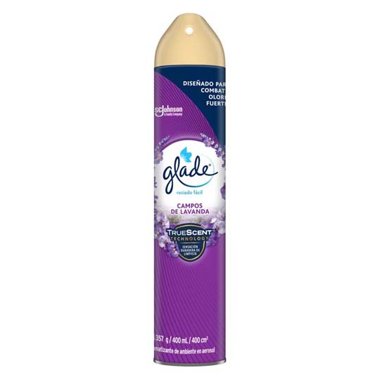 Glade Aerosol Ambiente 400 Ml Campos De Lavanda