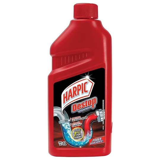Harpic Destop Limpia Y Destapa Cañerias