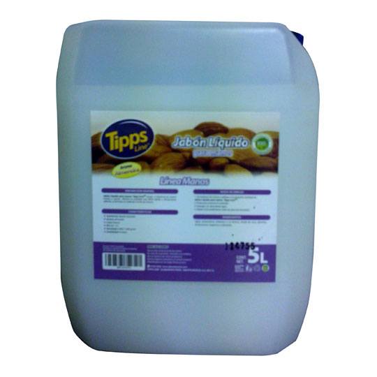 Jabon Para Manos Tipps Line Aroma Almendra 5 Lts