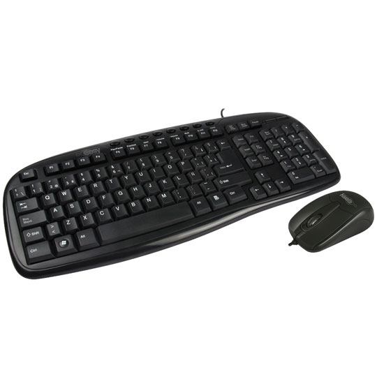 Kit Teclado Y Mouse Alámbrico Balance Easy Line