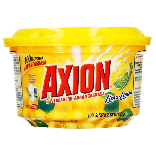 Lavatrastes En Pasta Axion Lima Limon De 425Gr