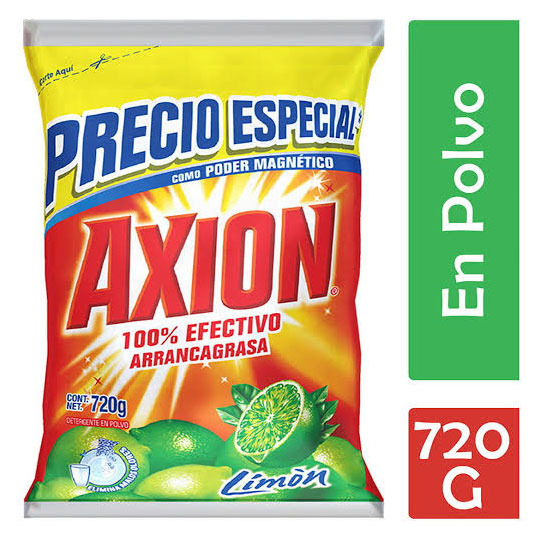 Lavatrastes En Polvo Axion Limon De 720Gr