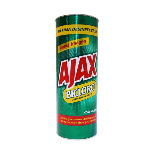 Limpiador En Polvo Ajax Bicloro 582 Gr.