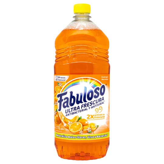 Limpiador Multiusos Fabuloso Aroma Naranja 1 Lt