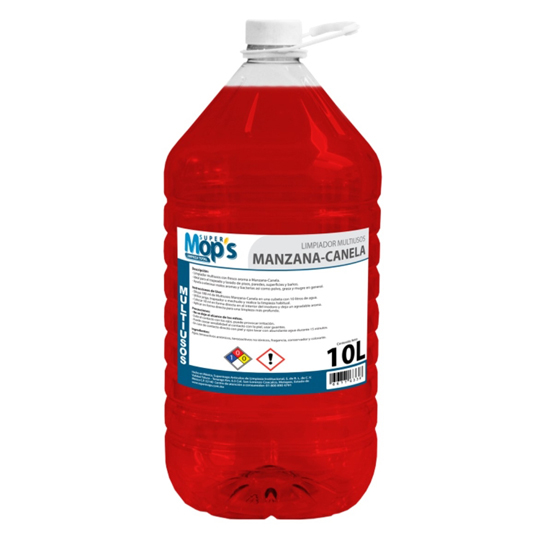 Limpiador Multiusos Super Mops Aroma Manzana Canela 10Lt