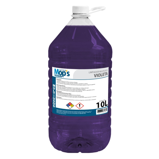 Limpiador Multiusos Super Mops Violeta 10Lt