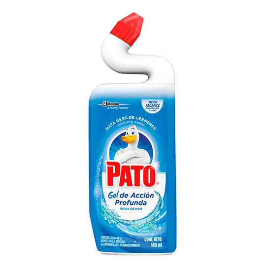 Limpiador Pato Purific Azul Liquido Para BaÃ±os 500Ml