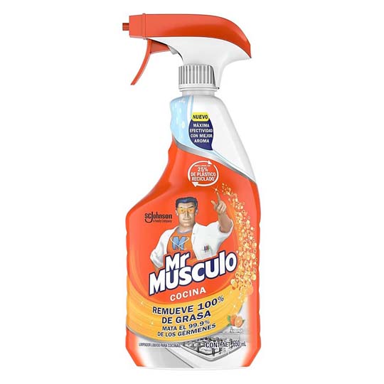 Mr Musculo Cocina Desengrasante Naranja