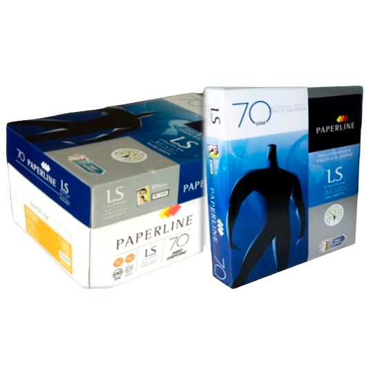 Papel Bond Paperline Carta Blancura 97%, 70Gr