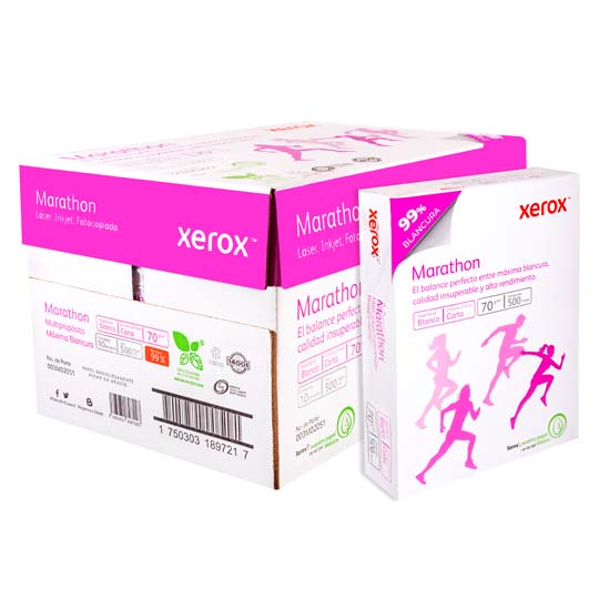 Papel Marathon Carta Xerox  99% Blancura