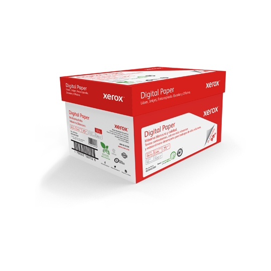 Papel Rojo Carta Xerox 99% Blancura 75Gr