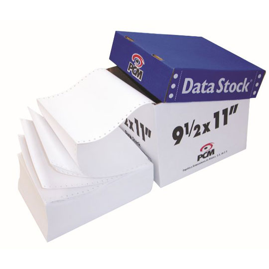 Papel Stock De 9 1/2 X 11, 2 Tantos
