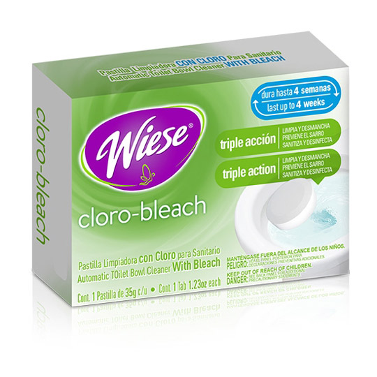 Pastilla De Cloro Wiese 12 Pzas C/35 Gr.