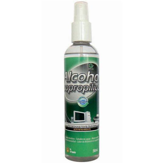 [QJ-LIM-AL250ML] Limpiador Quimica Jerez Alcohol Isopropilico 250Ml