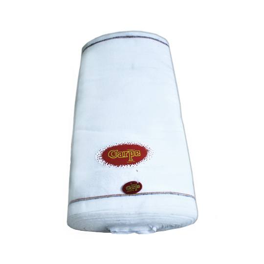 Rollo De Franela Carpe Color Blanco 50Cmx25M