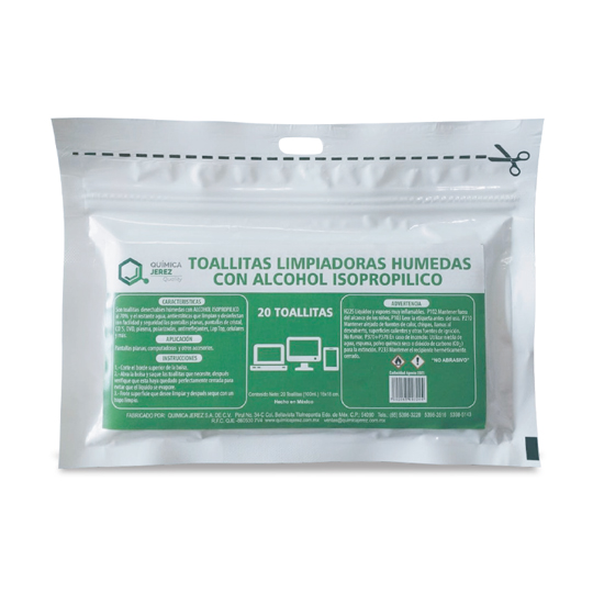 Toallitas Quimica Jerez Limpiadoras 2