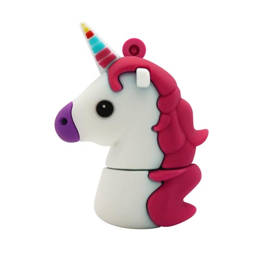Memoria Usb Brobotix 32Gb Unicornio Rosa