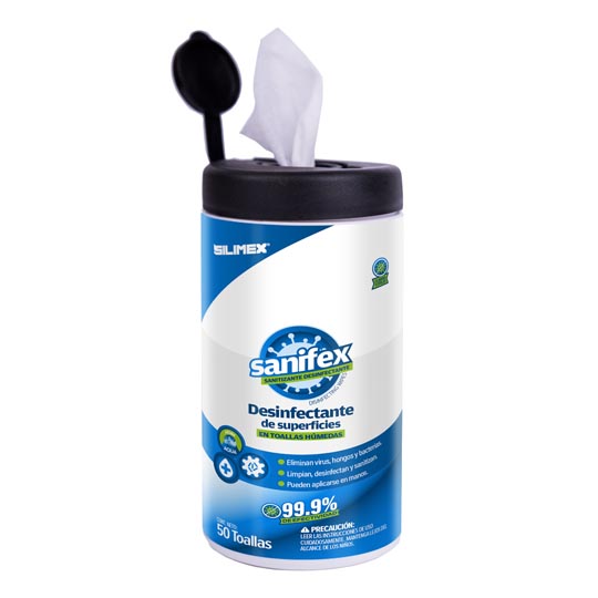 Toalla Desinfectante (50 Pz)