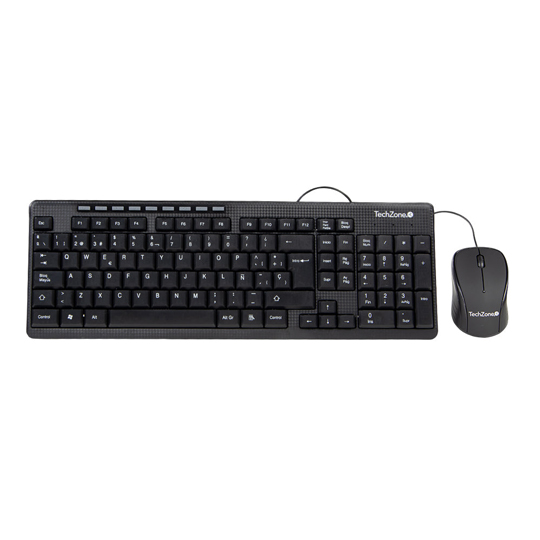 Kit Teclado Y Mouse EstÃ¡ndar, AlÃ¡mbrico