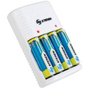 Cargador Para Aa/Aaa/9V + 4 AA Steren